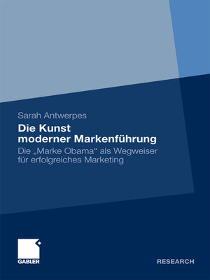 cover image of Die Kunst moderner Markenführung